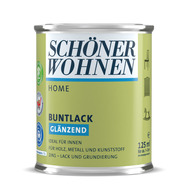 Home Buntlack glänzend Schwarz 0,125 L