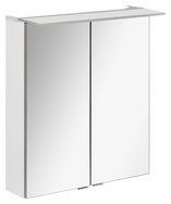 Spiegelschrank PE 60 weiß 2 Türen, LED, 60x69x15 cm