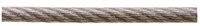 Drahtseil verz-kunst-ummantelt Ø 5 - 6 mm, mit Textilseele