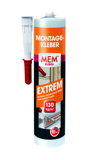 MEM Montage-Kleber EXTREM, 380 g-Kartusche