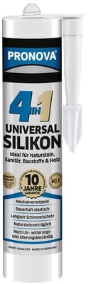 Pronova Universalsilikon 4in1 300 ml transparent