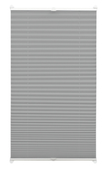 Easyfix Plissee mit 2 Bedien- schienen schiefer 100 x 130 cm