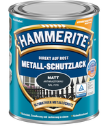 Hammerite Metallschutz-Lack Matt 750 ml Anthrazit Grau