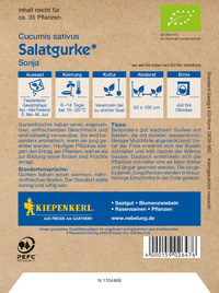 BIO-Gurke, Salatgurke Preisgruppe T