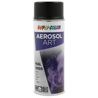 Aerosol Art schwarz Buntlack matt 400 ml