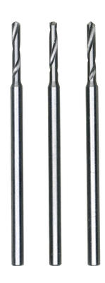 Mikro-Spiralbohrer (Wolfram- Vanadiumstahl), 1,6 mm, 3 St.