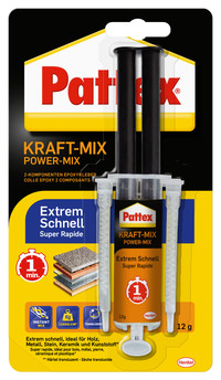Pattex Kraft Mix Extrem Schnell Spritze 12g / 11ml