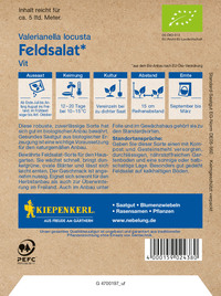 BIO-Feldsalat Preisgruppe K