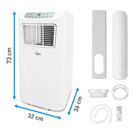 Mobiles Klimagerät Fresh 7.000 Eco R290, Räume bis 60m3