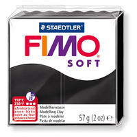 Fimo® Soft schwarz 57g