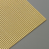 Wachsstreifen Perle gold glänz end 200 x 2 mm 7 Stk.