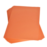 Moosgummiplatte orange 200 x 300 x 2 mm