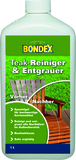 BONDEX Teak-Reiniger & Entgrauer 1,0 L