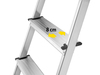 L60 StandardLine 6 Stufen Alu-Sicherheits-Stehleiter