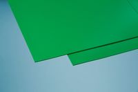PVC-Hartschaumplatte grün 3x500x1000 mm