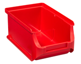ProfiPlus Box 2, rot, TÜV/GS Stapelsichtbox, 100x160x75 mm