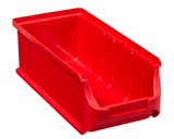 ProfiPlus Box 2L, rot, TÜV/GS Stapelsichtbox, 100x215x75 mm