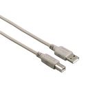 USB-2.0-Kabel, Grau, 1,80 m 25 Stück