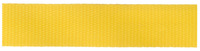 Gurtband Polypropylen gelb, B 25,0 mm