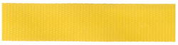 Gurtband Polypropylen gelb, B 25,0 mm