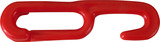 Einhängehaken Kunststoff rot 6 x 85 mm, 2 St.