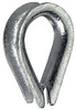 Drahtseilkauschen, verzinkt für Seile bis Ø 12,0 mm
