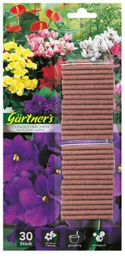 Gärtners Düngestäbchen für Blühpflanzen, 30 Stück