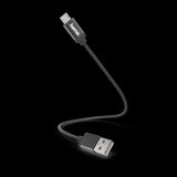 hama Lade-/Datenkabel Micro-USB, 0,2 m, Schwarz