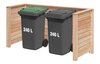 Mülltonnenbox PURO L, Lärche Natur,160x90x112cm
