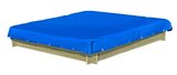 Abdeckplane für Sandkasten blau 180x180 cm